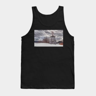 Mill in the Winter's Embrace Tank Top